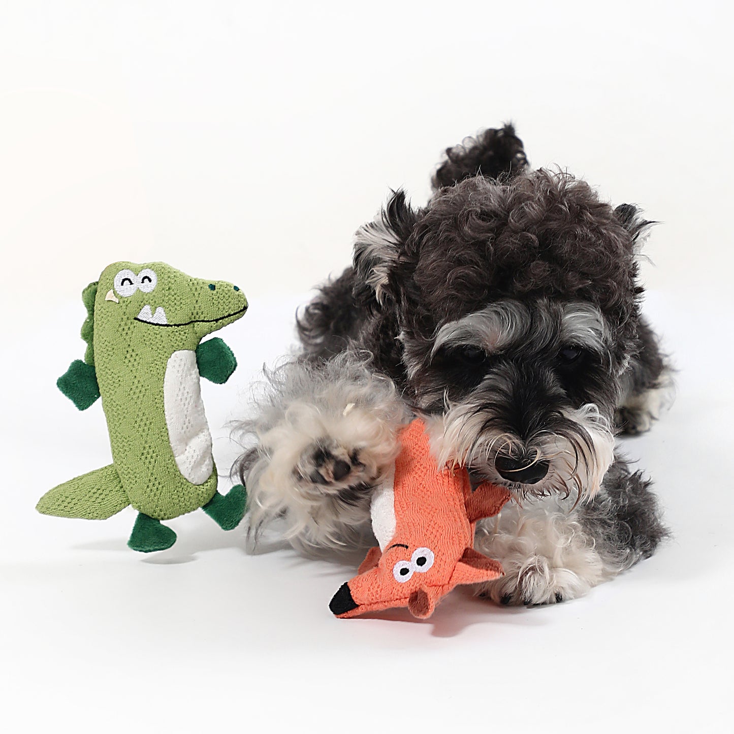 Happy Fox Squeaky Dog Toy – Interactive Play