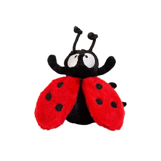 Ladybird Squeaky Dog Toy – Interactive Play