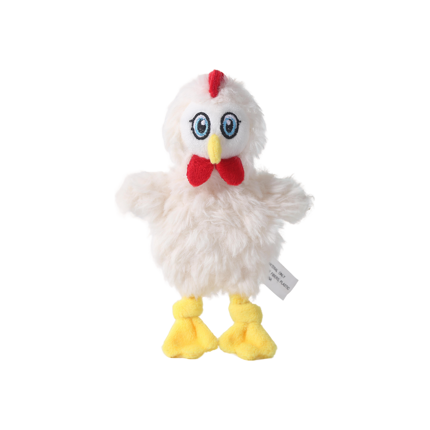 Flat Chicken Squeaky Dog Toy – Gentle Interactive Play