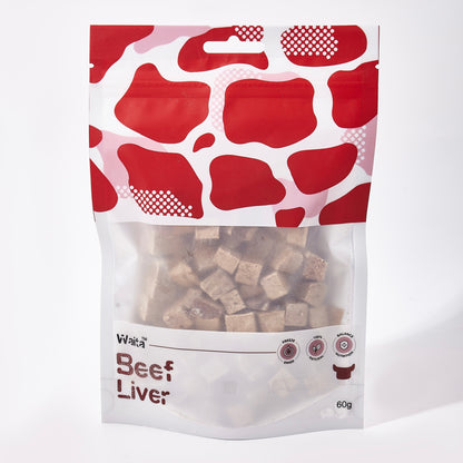Freeze Dried Beef Liver Cubes 60g