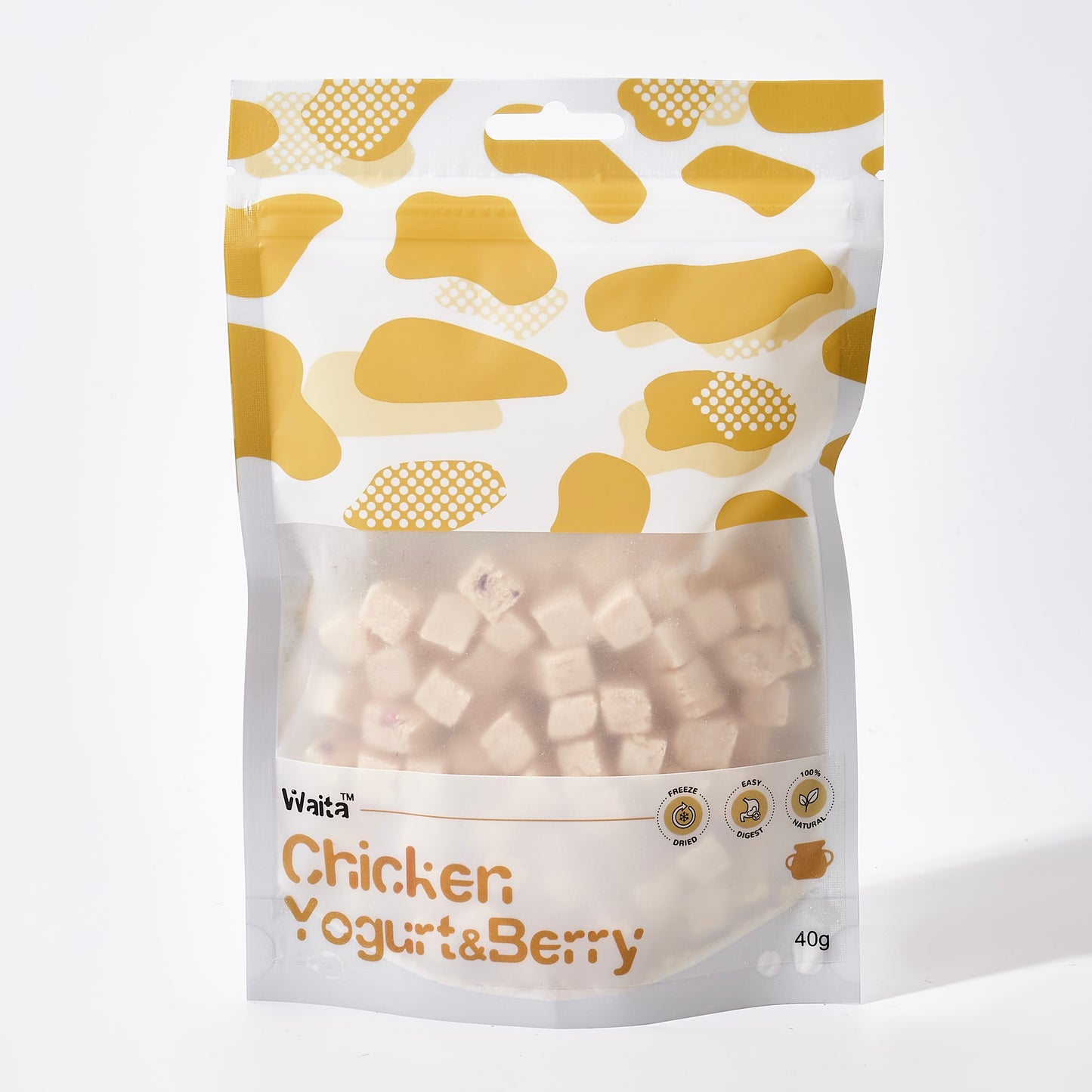 Freeze Dried Chicken, Yogurt & Berry 40g