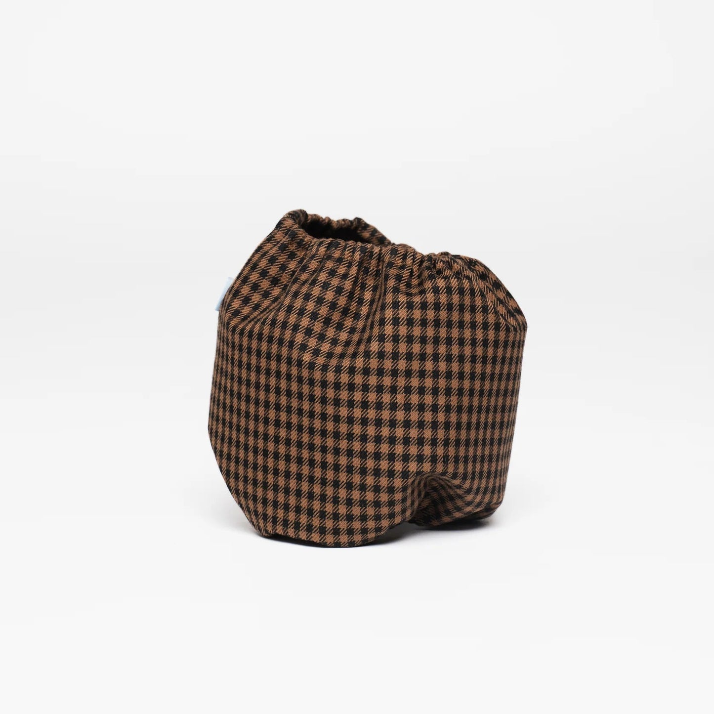 Dog Snood Waterproof Brown Checkered