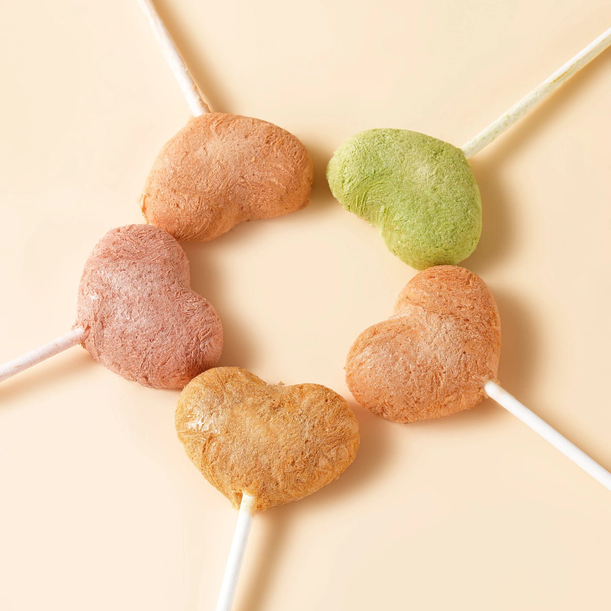 Freeze Dried Duck and Apple Lollipop