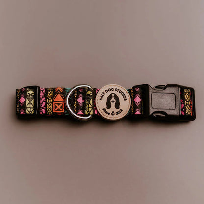 Retro Tribal Dog Collar
