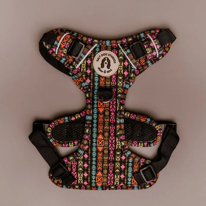 Retro Tribal Ultra Comfort Dog Harness