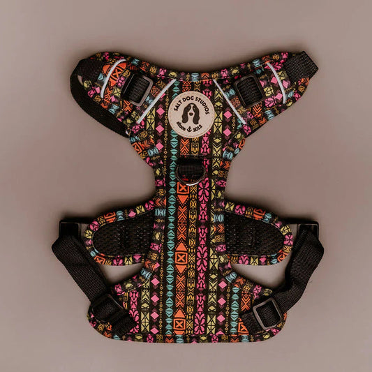 Retro Tribal Ultra Comfort Dog Harness