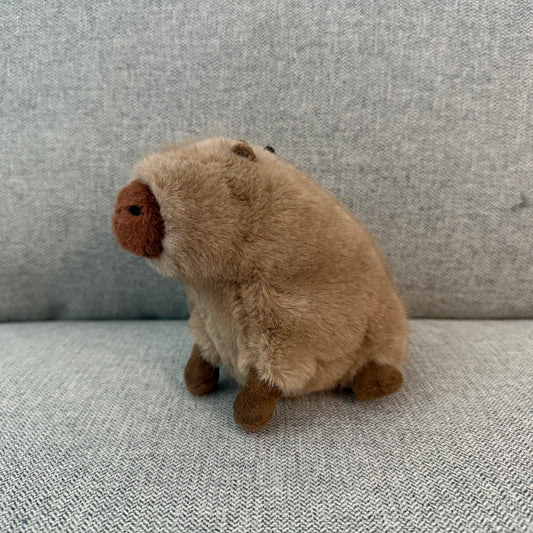 Capybara Squeaky Dog Toy – Chill Plush Buddy for Playful Pups