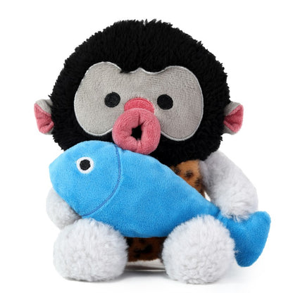 Prehistoric Play Dog Toy - Fishy Caveman