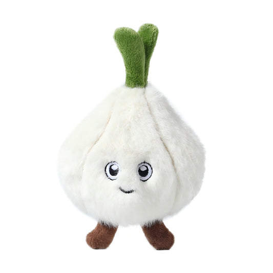 Garlic Squeaky Dog Toy (Small) – Interactive Play