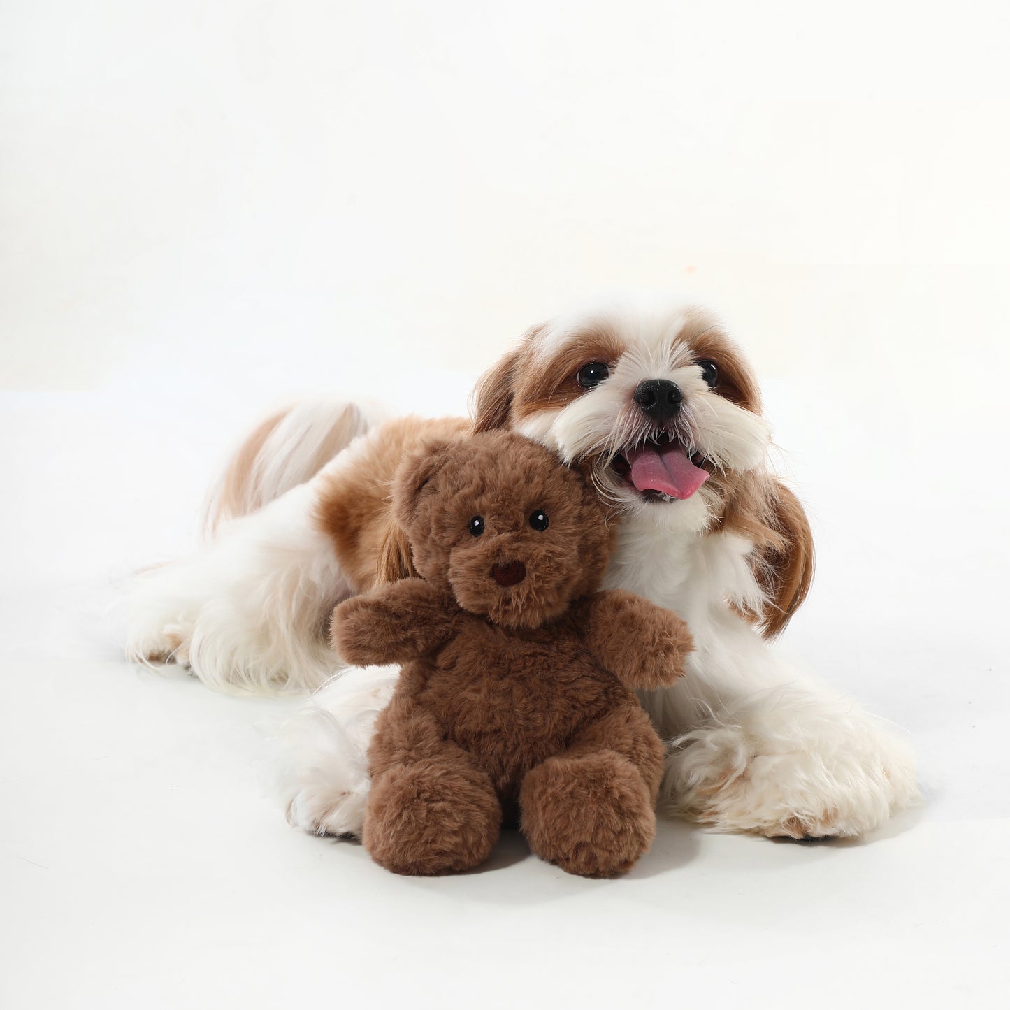 Cuddle Bear Squeaky Dog Toy – Comfort & Play