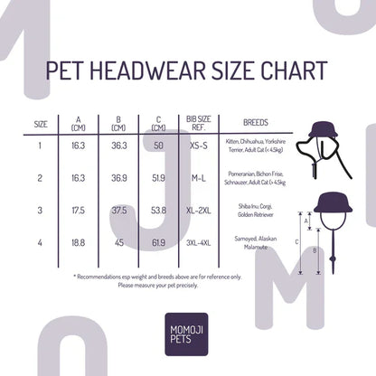Charles Classic Check Pet Hat for Cats & Small Dogs