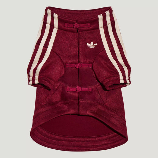 Adidas Pets Chinese Style Jacket - Collegiate Burgundy