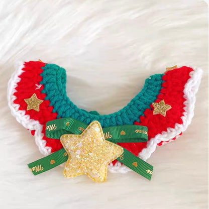 Xmas Knitted Bandana
