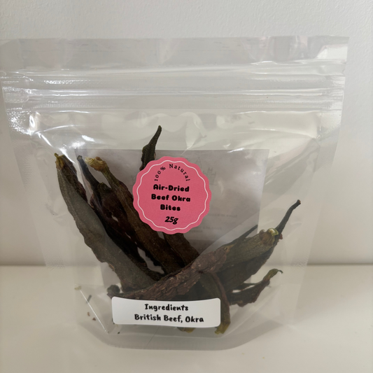 Air-Dried Beef Okra Bites / 25g