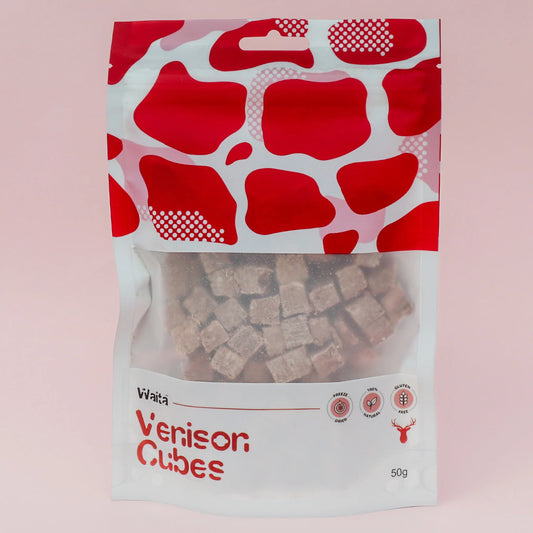 Freeze-Dried Venison Cubes 50g