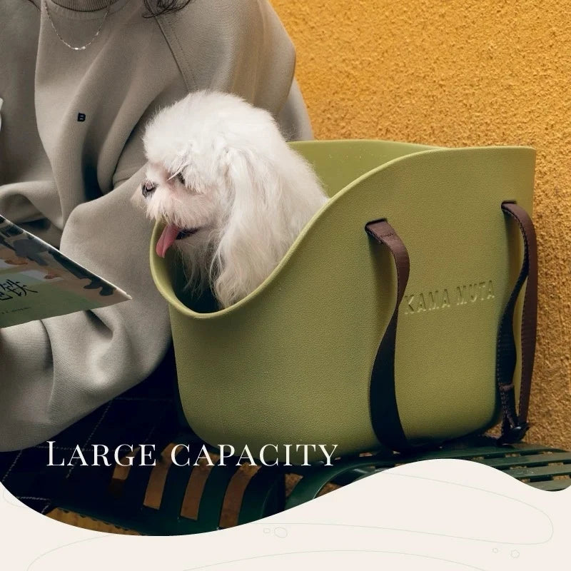 Vibrant Pet Carry Totes - Mingsha Yellow