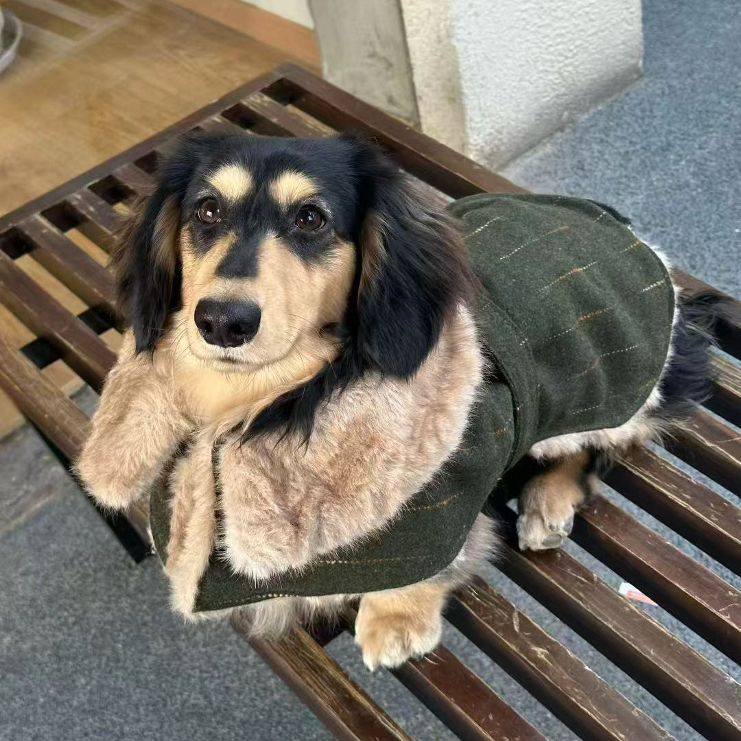 Country House - The Noble Green Fur Coat