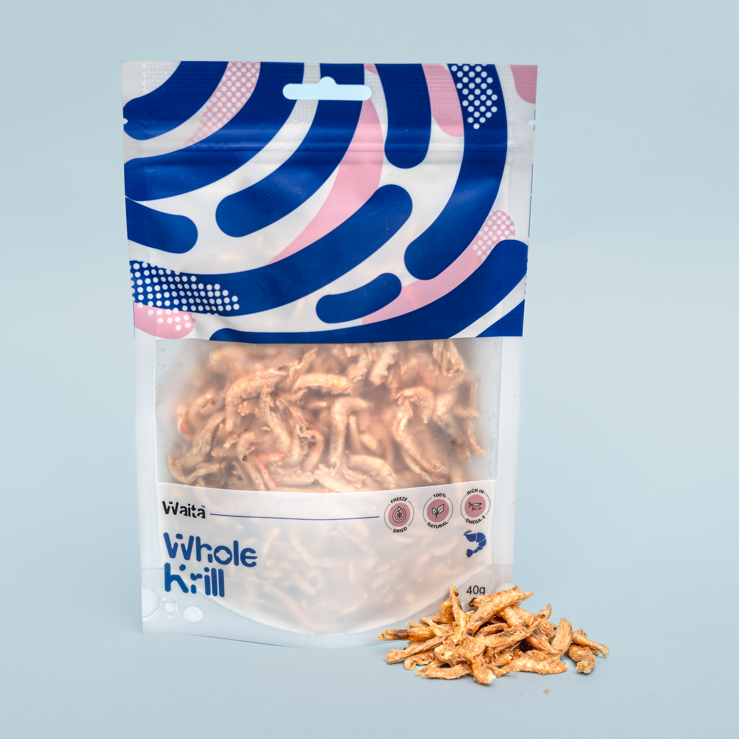 Freeze Dried Whole Krill 40g