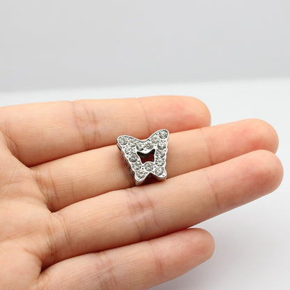 DIY Rhinestone Beads for Pet Collar – Alphabet & Decorative Charms