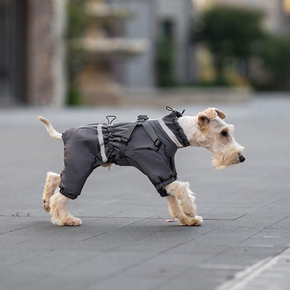 Utility Harness Dog Coat - Slate Grey