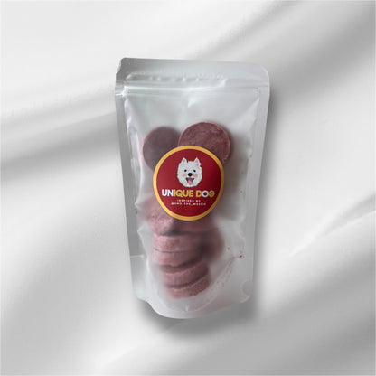 Unique Dog Freeze-Dried Dragon Fruit Round Bites