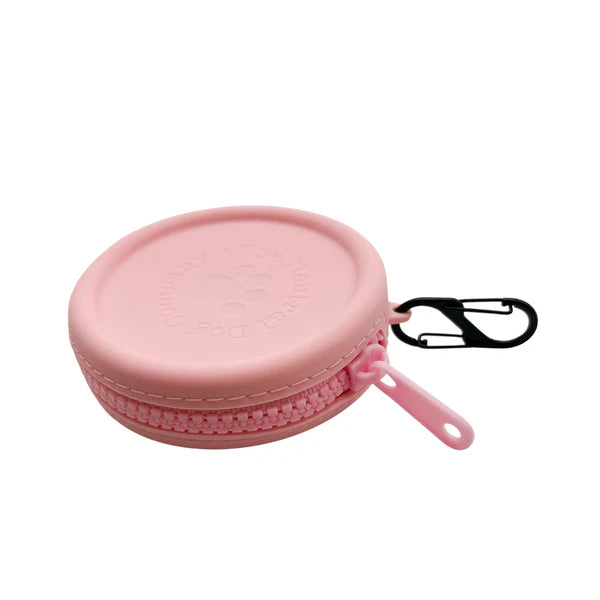 Silicone Treat Pouch - Pink