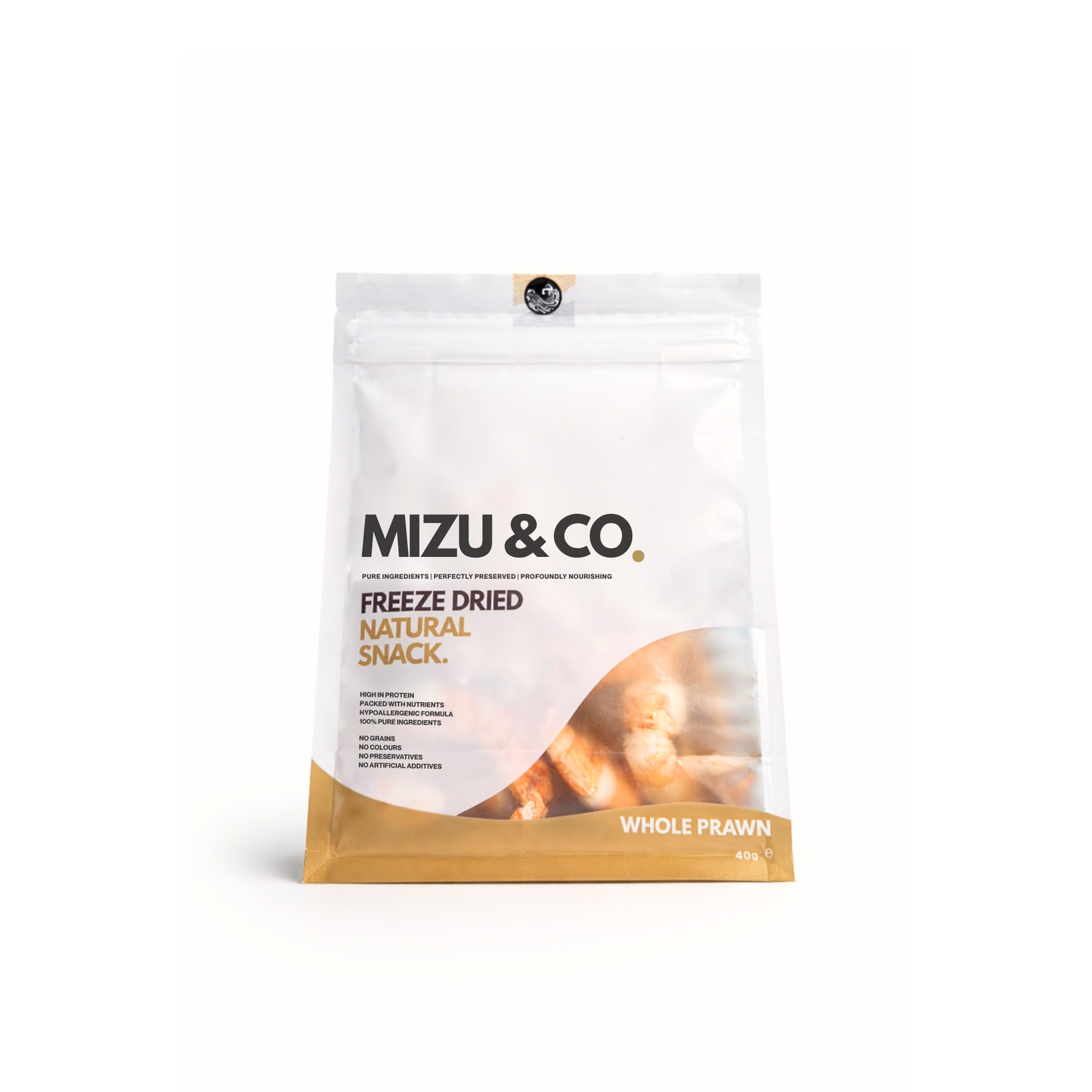 Freeze Dried Whole Prawns (40g)
