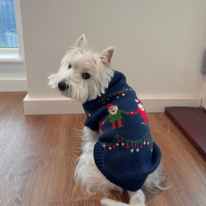 Charming Snowman Holiday Sweater