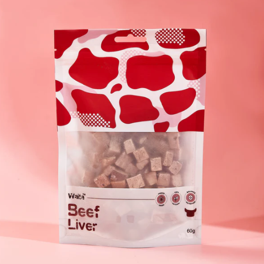 Freeze Dried Beef Liver Cubes 60g