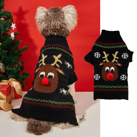Xmas Reindeer Jumper for Pets