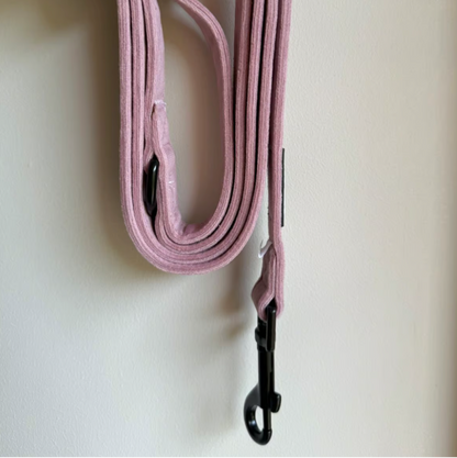Rose Velvet Dog Lead