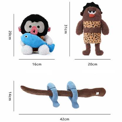 Prehistoric Play Dog Toy - Campfire Catch