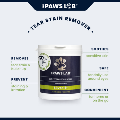 N°8 Tear Stain Wipes (50 pcs)