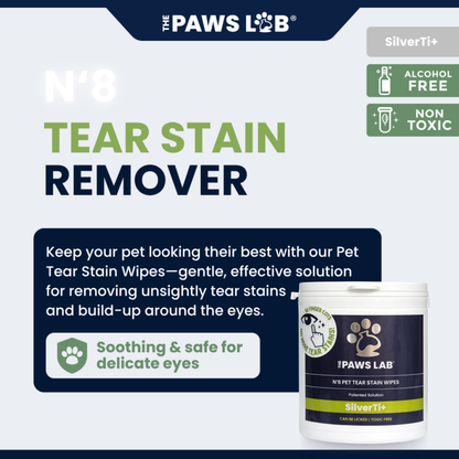 N°8 Tear Stain Wipes (50 pcs)