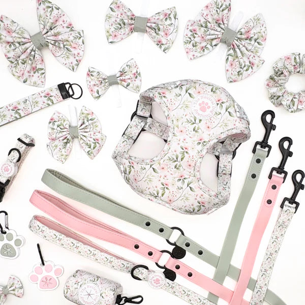 Adjustable Step-In Harness - Wild Rose