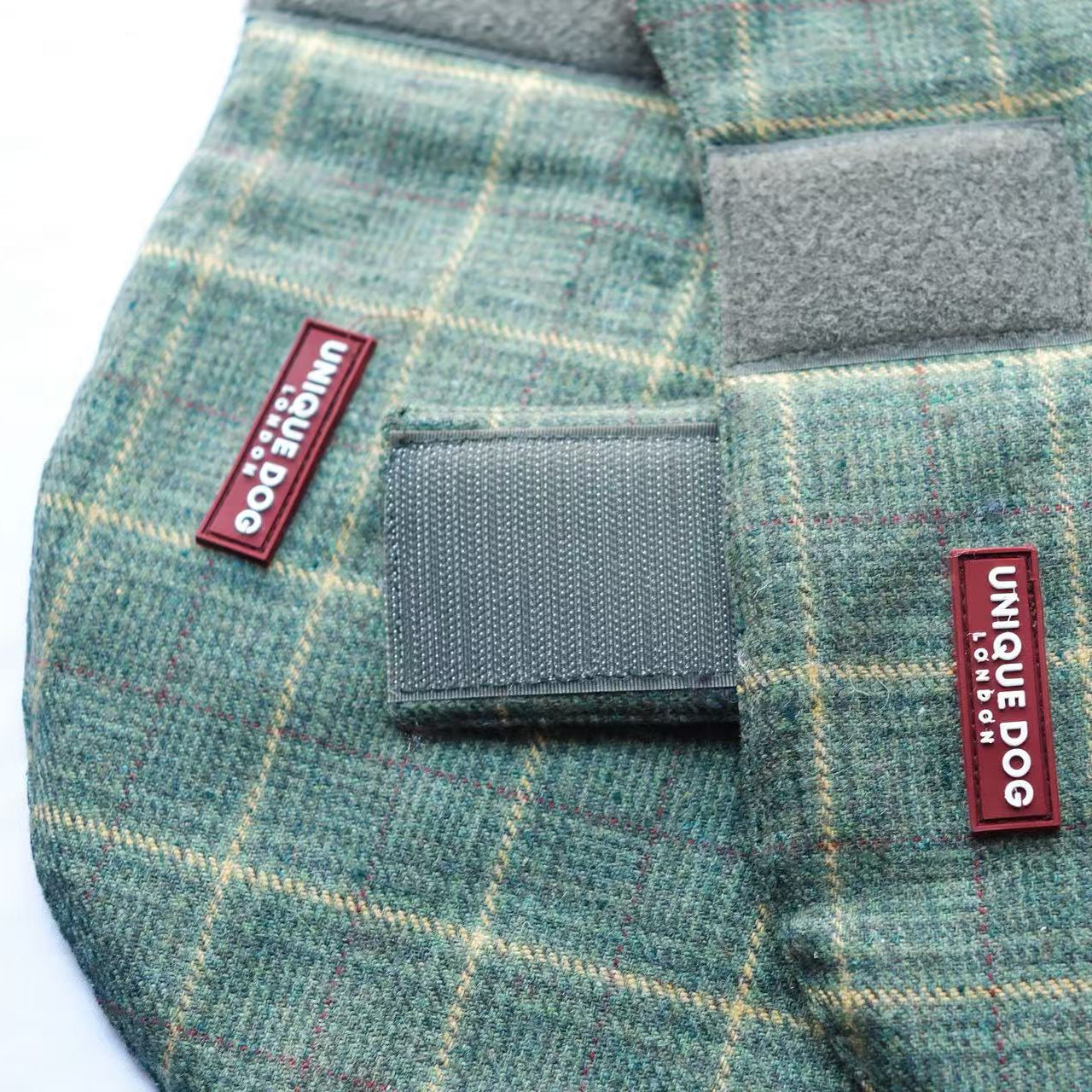 Unique Dog Vintage  - Light Green Tweed Coat