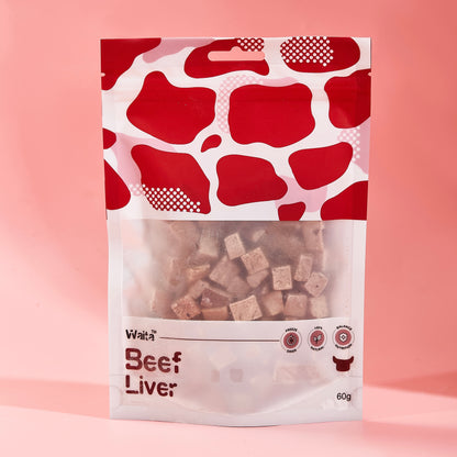 Freeze Dried Beef Liver Cubes 60g