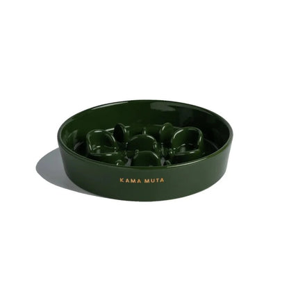 Bone · Slow Feeder Bowl - Medog Green L