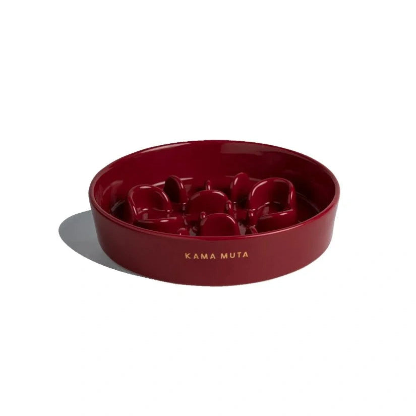 Bone · Slow Feeder Bowl - Medog Green L