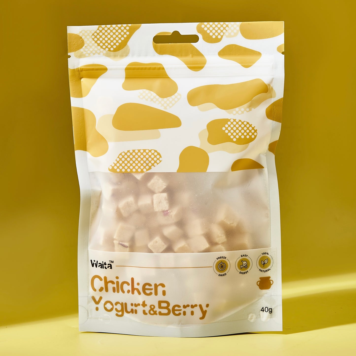 Freeze Dried Chicken, Yogurt & Berry 40g