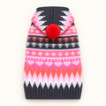 Xmas Pet Jumper - Gradient Pink Pom Pom Jumper