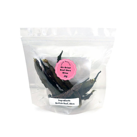 Air-Dried Beef Okra Bites / 25g