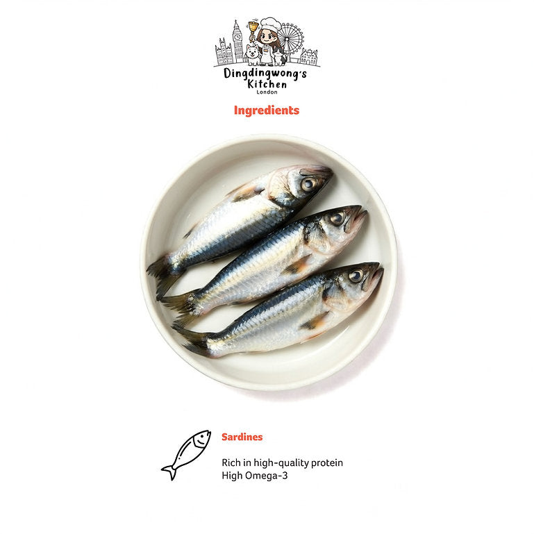 Air-Dried Whole Sardines / 28g