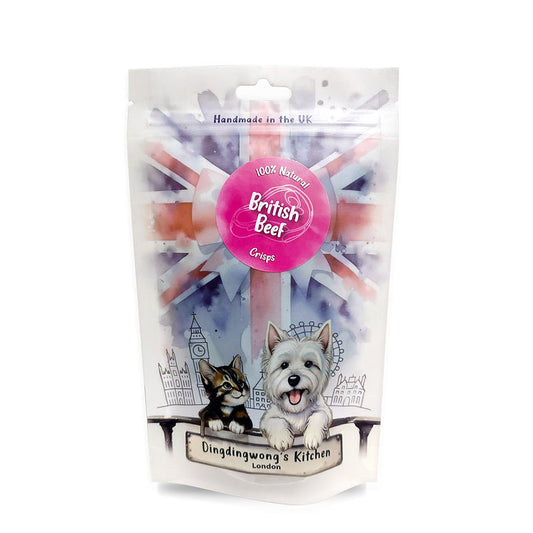 Air-Dried British Beef Crisps / 30g