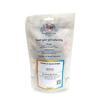 Air-Dried Chicken & Carrot Chips / 20g