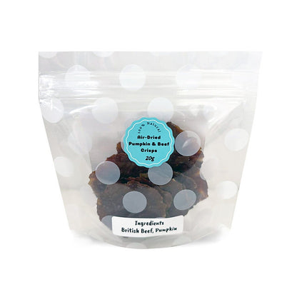 Air-Dried Pumpkin & Beef Crisps / 20g