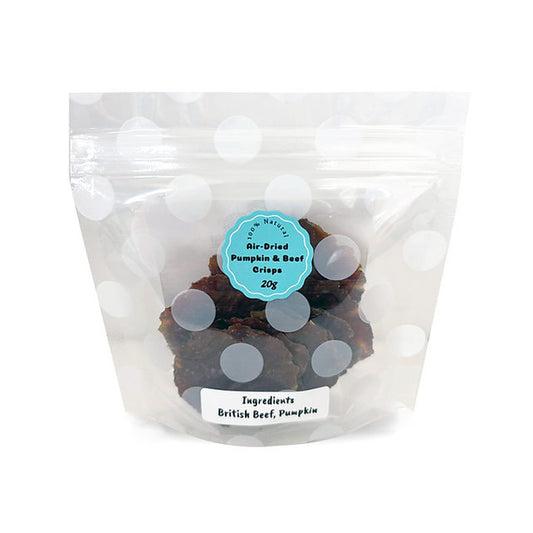 Air-Dried Pumpkin & Beef Crisps / 20g