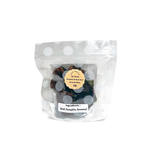 Air-Dried Pumpkin & Beef Nori Crunch Minis / 25g