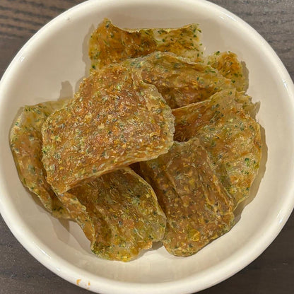 Air-Dried Chicken & Broccoli Chips / 20g