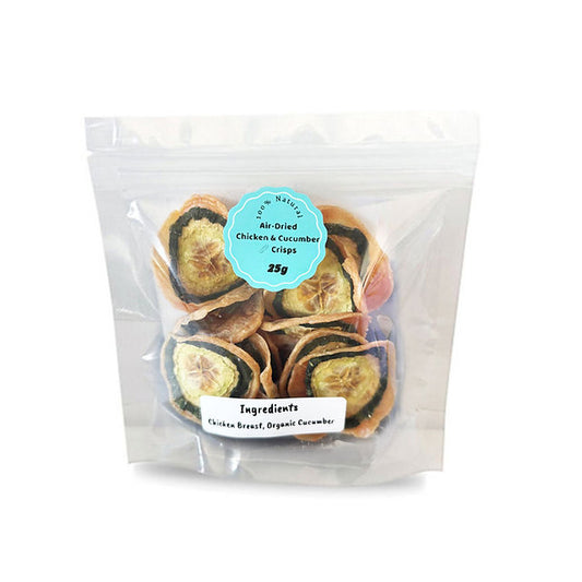 Air-Dried Chicken & Cucumber Crisps/25g